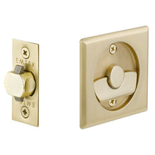 Load image into Gallery viewer, SQUARE PRIVACY (2135) POCKET DOOR TUBULAR LOCKS WITH 2-3/8&quot; BACKSET
