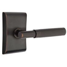 Load image into Gallery viewer, ARES OIL RUBBED BRONZE (US10B) HANDLESET DUMMY [4807] W/ 2-3/8&quot; BACKSET AND 1/4&quot; ROUND FACEPLATE AND STRIKEPLATE W/ INTERIOR LEVER
