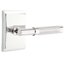 Load image into Gallery viewer, ARES POLISHED CHROME (US26) HANDLESET DUMMY [4807] W/ 2-3/8&quot; BACKSET AND 1/4&quot; ROUND FACEPLATE AND STRIKEPLATE W/ INTERIOR LEVER
