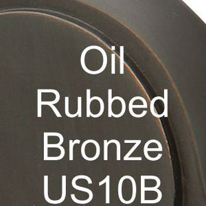 ROUND (ROU) KEY IN KNOB LOCKSET WITH 2-3/8" BACKSET AND 1/4" ROUND FACEPLATE AND STRIKEPLATE