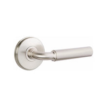 Load image into Gallery viewer, MANNING (MNG) PASSAGE (HALL/CLOSET) LEVER WITH 2-3/8&quot; BACKSET AND 1/4&quot; ROUND FACEPLATE AND STRIKEPLATE
