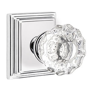 ASTORIA GLASS (AS) DUMMY (PAIR) KNOB