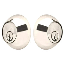 Load image into Gallery viewer, REGULAR DEADBOLT WITH 2-3/8&quot; BACKSET AND 1/4&quot; ROUND FACEPLATE AND STRIKEPLATE

