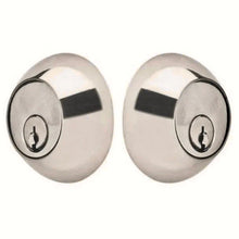 Load image into Gallery viewer, REGULAR DEADBOLT WITH 2-3/8&quot; BACKSET AND 1/4&quot; ROUND FACEPLATE AND STRIKEPLATE
