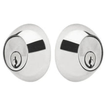 Load image into Gallery viewer, REGULAR DEADBOLT WITH 2-3/8&quot; BACKSET AND 1/4&quot; ROUND FACEPLATE AND STRIKEPLATE
