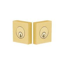 Load image into Gallery viewer, SQUARE DEADBOLT WITH 2-3/8&quot; BACKSET AND 1/4&quot; ROUND FACEPLATE AND STRIKEPLATE
