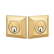Load image into Gallery viewer, QUINCY DEADBOLT WITH 2-3/8&quot; BACKSET AND 1/4&quot; ROUND FACEPLATE AND STRIKEPLATE
