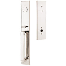 Load image into Gallery viewer, LAUSANNE POLISHED NICKEL (US14) HANDLESET DUMMY [4809] W/ 2-3/8&quot; BACKSET AND 1/4&quot; ROUND FACEPLATE AND STRIKEPLATE W/ INTERIOR KNOB
