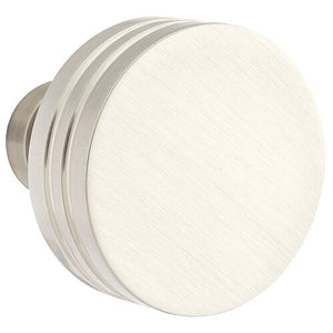 LAUSANNE SATIN NICKEL (US15) HANDLESET SINGLE-CYLINDER [4819] W/ 2-3/8" BACKSET AND 1/4" ROUND FACEPLATE AND STRIKEPLATE W/ INTERIOR KNOB