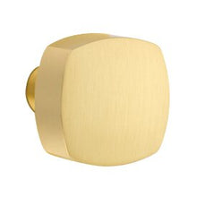 Load image into Gallery viewer, LAUSANNE SATIN BRASS (US4) HANDLESET DUMMY [4809] W/ 2-3/8&quot; BACKSET AND 1/4&quot; ROUND FACEPLATE AND STRIKEPLATE W/ INTERIOR KNOB
