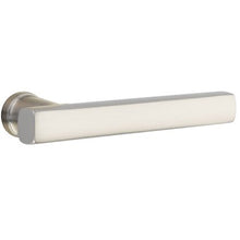 Load image into Gallery viewer, LAUSANNE SATIN NICKEL (US15) HANDLESET DUMMY [4809] W/ 2-3/8&quot; BACKSET AND 1/4&quot; ROUND FACEPLATE AND STRIKEPLATE W/ INTERIOR LEVER
