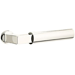 LAUSANNE POLISHED NICKEL (US14) HANDLESET DUMMY [4809] W/ 2-3/8" BACKSET AND 1/4" ROUND FACEPLATE AND STRIKEPLATE W/ INTERIOR LEVER
