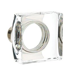 LAUSANNE POLISHED NICKEL (US14) HANDLESET DUMMY [4809] W/ 2-3/8" BACKSET AND 1/4" ROUND FACEPLATE AND STRIKEPLATE W/ INTERIOR KNOB