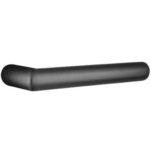APOLLO FLAT BLACK (US19) HANDLESET SINGLE-CYLINDER [4815] W/ 2-3/8" BACKSET AND 1/4" ROUND FACEPLATE AND STRIKEPLATE W/ INTERIOR LEVER