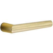 Load image into Gallery viewer, LAUSANNE SATIN BRASS (US4) HANDLESET DUMMY [4809] W/ 2-3/8&quot; BACKSET AND 1/4&quot; ROUND FACEPLATE AND STRIKEPLATE W/ INTERIOR LEVER
