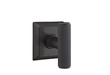Load image into Gallery viewer, THE ACE KNURLED (ACEKN) PASSAGE (HALL/CLOSET) KNOB WITH 2-3/8&quot; BACKSET AND 1/4&quot; ROUND FACEPLATE AND STRIKEPLATE
