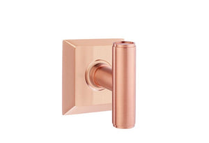THE ACE (ACE) PRIVACY (BED/BATH) KNOB WITH 2-3/8" BACKSET AND 1/4" ROUND FACEPLATE AND STRIKEPLATE
