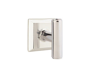 THE ACE (ACE) PRIVACY (BED/BATH) KNOB WITH 2-3/8" BACKSET AND 1/4" ROUND FACEPLATE AND STRIKEPLATE