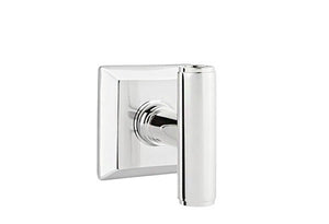 THE ACE (ACE) PRIVACY (BED/BATH) KNOB WITH 2-3/8" BACKSET AND 1/4" ROUND FACEPLATE AND STRIKEPLATE