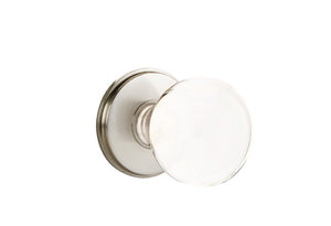 BRISTOL GLASS (BL) DUMMY (PAIR) KNOB WITH TRADITIONAL ROSETTE