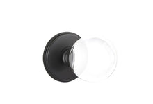 Load image into Gallery viewer, BRISTOL GLASS (BL) DUMMY (PAIR) KNOB WITH TRADITIONAL ROSETTE
