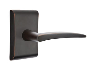 POSEIDON (POS) PRIVACY (BED/BATH) LEVER WITH 2-3/8" BACKSET AND 1/4" ROUND FACEPLATE AND STRIKEPLATE