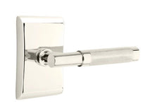 Load image into Gallery viewer, ARES POLISHED NICKEL (US14) HANDLESET DUMMY [4807] W/ 2-3/8&quot; BACKSET AND 1/4&quot; ROUND FACEPLATE AND STRIKEPLATE W/ INTERIOR LEVER
