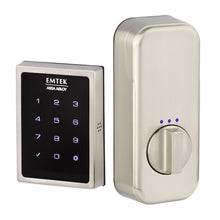 Load image into Gallery viewer, EMPOWERED MOTORIZED TOUCHSCREEN KEYPAD DEADBOLT (EMP0101) WITH 2-3/8&quot; BACKSET AND 1/4&quot; ROUND FACEPLATE AND STRIKEPLATE
