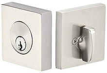 Load image into Gallery viewer, SQUARE DEADBOLT WITH 2-3/8&quot; BACKSET AND 1/4&quot; ROUND FACEPLATE AND STRIKEPLATE
