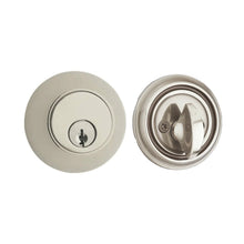Load image into Gallery viewer, REGULAR DEADBOLT WITH 2-3/8&quot; BACKSET AND 1/4&quot; ROUND FACEPLATE AND STRIKEPLATE
