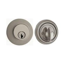 Load image into Gallery viewer, REGULAR DEADBOLT WITH 2-3/8&quot; BACKSET AND 1/4&quot; ROUND FACEPLATE AND STRIKEPLATE
