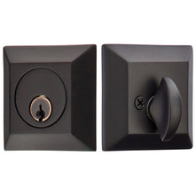 Load image into Gallery viewer, QUINCY DEADBOLT WITH 2-3/8&quot; BACKSET AND 1/4&quot; ROUND FACEPLATE AND STRIKEPLATE
