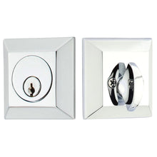 Load image into Gallery viewer, QUINCY DEADBOLT WITH 2-3/8&quot; BACKSET AND 1/4&quot; ROUND FACEPLATE AND STRIKEPLATE
