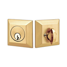 Load image into Gallery viewer, QUINCY DEADBOLT WITH 2-3/8&quot; BACKSET AND 1/4&quot; ROUND FACEPLATE AND STRIKEPLATE
