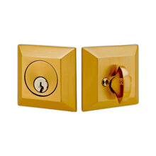 Load image into Gallery viewer, QUINCY DEADBOLT WITH 2-3/8&quot; BACKSET AND 1/4&quot; ROUND FACEPLATE AND STRIKEPLATE
