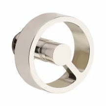 Load image into Gallery viewer, LAUSANNE POLISHED NICKEL (US14) HANDLESET DUMMY [4809] W/ 2-3/8&quot; BACKSET AND 1/4&quot; ROUND FACEPLATE AND STRIKEPLATE W/ INTERIOR KNOB
