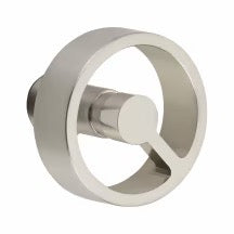 LAUSANNE SATIN NICKEL (US15) HANDLESET DUMMY [4809] W/ 2-3/8" BACKSET AND 1/4" ROUND FACEPLATE AND STRIKEPLATE W/ INTERIOR KNOB