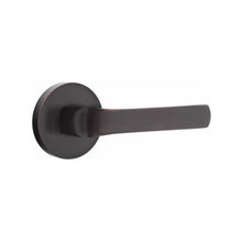 Load image into Gallery viewer, SPENCER (SPN) PASSAGE (HALL/CLOSET) LEVER WITH 2-3/8&quot; BACKSET AND 1/4&quot; ROUND FACEPLATE AND STRIKEPLATE
