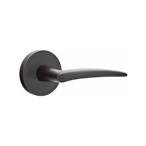 POSEIDON (POS) PRIVACY (BED/BATH) LEVER WITH 2-3/8" BACKSET AND 1/4" ROUND FACEPLATE AND STRIKEPLATE