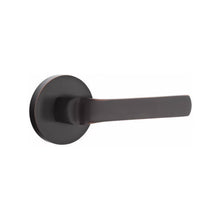 Load image into Gallery viewer, SPENCER (SPN) PRIVACY (BED/BATH) LEVER WITH 2-3/8&quot; BACKSET AND 1/4&quot; ROUND FACEPLATE AND STRIKEPLATE
