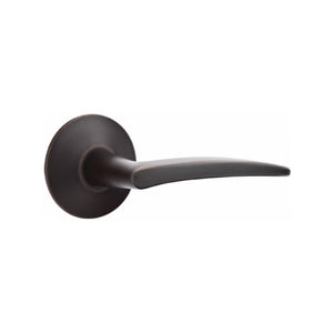 POSEIDON (POS) PRIVACY (BED/BATH) LEVER WITH 2-3/8" BACKSET AND 1/4" ROUND FACEPLATE AND STRIKEPLATE