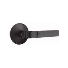 Load image into Gallery viewer, ASTON (AST) PRIVACY (BED/BATH) LEVER WITH 2-3/8&quot; BACKSET AND 1/4&quot; ROUND FACEPLATE AND STRIKEPLATE
