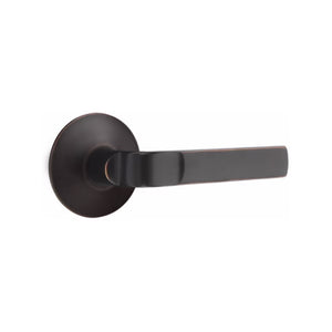ASTON (AST) PASSAGE (HALL/CLOSET) LEVER WITH 2-3/8" BACKSET AND 1/4" ROUND FACEPLATE AND STRIKEPLATE