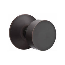 Load image into Gallery viewer, ROUND (ROU) PASSAGE (HALL/CLOSET) KNOB WITH 2-3/8&quot; BACKSET AND 1/4&quot; ROUND FACEPLATE AND STRIKEPLATE
