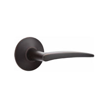 Load image into Gallery viewer, POSEIDON (POS) PRIVACY (BED/BATH) LEVER WITH 2-3/8&quot; BACKSET AND 1/4&quot; ROUND FACEPLATE AND STRIKEPLATE
