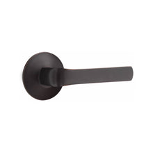 Load image into Gallery viewer, SPENCER (SPN) PASSAGE (HALL/CLOSET) LEVER WITH 2-3/8&quot; BACKSET AND 1/4&quot; ROUND FACEPLATE AND STRIKEPLATE

