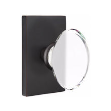 Load image into Gallery viewer, HAMPTON GLASS (HT) DUMMY (PAIR) KNOB WITH MODERN ROSETTE
