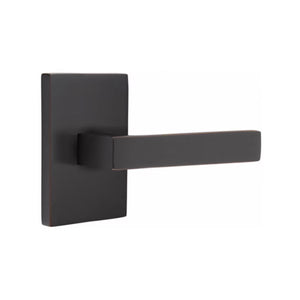 DUMONT (DT) PRIVACY (BED/BATH) LEVER WITH 2-3/8" BACKSET AND 1/4" ROUND FACEPLATE AND STRIKEPLATE