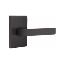 Load image into Gallery viewer, DUMONT (DT) PRIVACY (BED/BATH) LEVER WITH 2-3/8&quot; BACKSET AND 1/4&quot; ROUND FACEPLATE AND STRIKEPLATE
