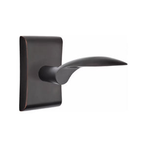 MERCURY (MC) PRIVACY (BED/BATH) LEVER WITH 2-3/8" BACKSET AND 1/4" ROUND FACEPLATE AND STRIKEPLATE